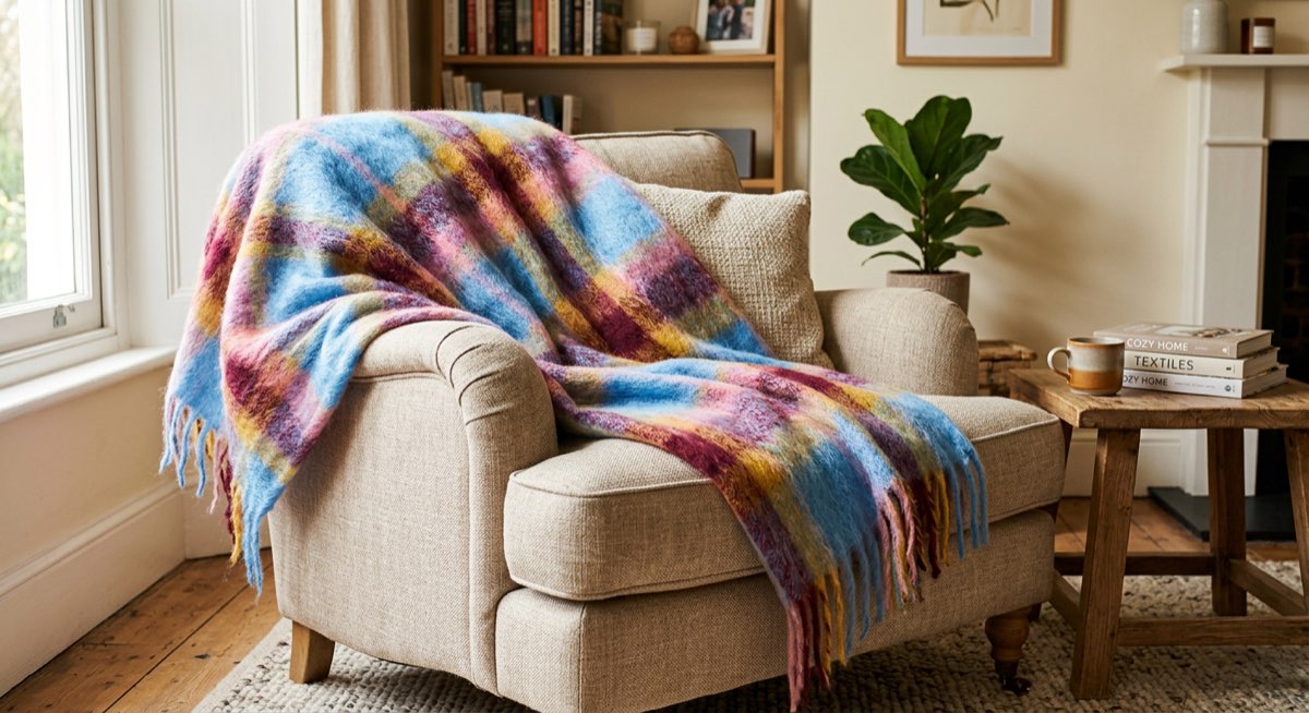 Mohair Decke Test 2026